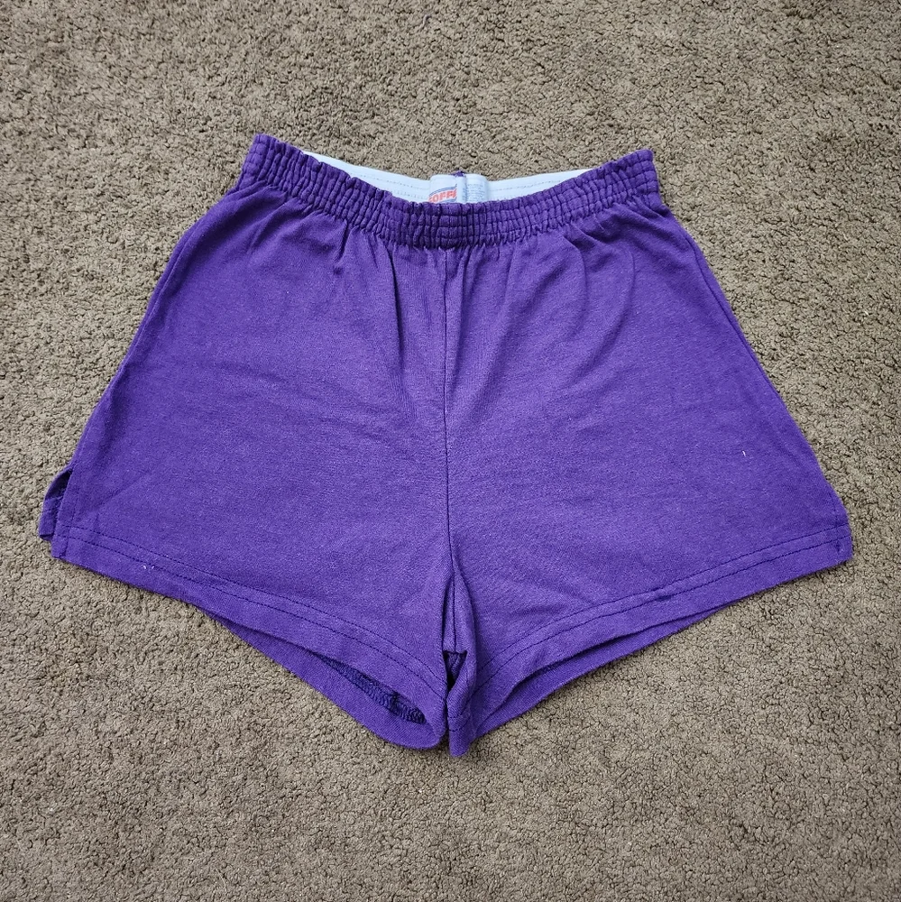 Vintage Y2K! Classic Purple Soffe Shorts, Women's Small - Picture 2 of 6